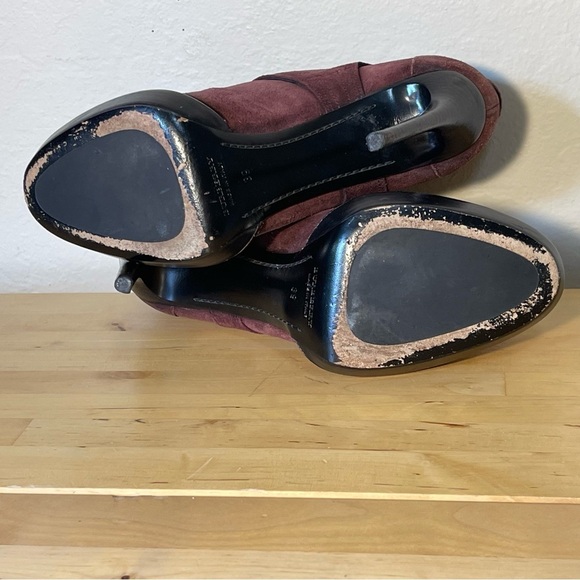 Burberry Prorsum suede embossed kiltie Ankle boots Size EU 39 - Picture 10 of 15